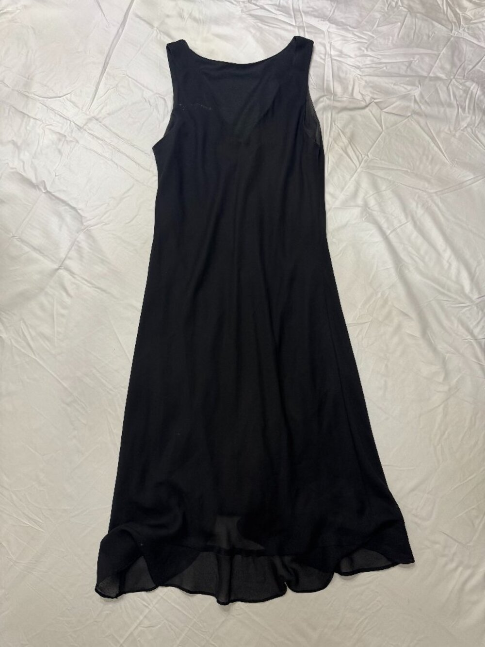 Alyn Paige Black Sleeveless Maxi Dress — Women's Size 7/8